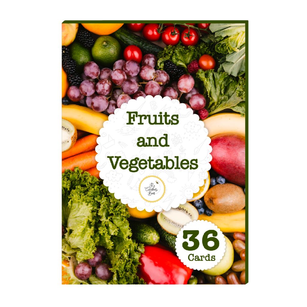Fruits and Vegetables Flash Cards