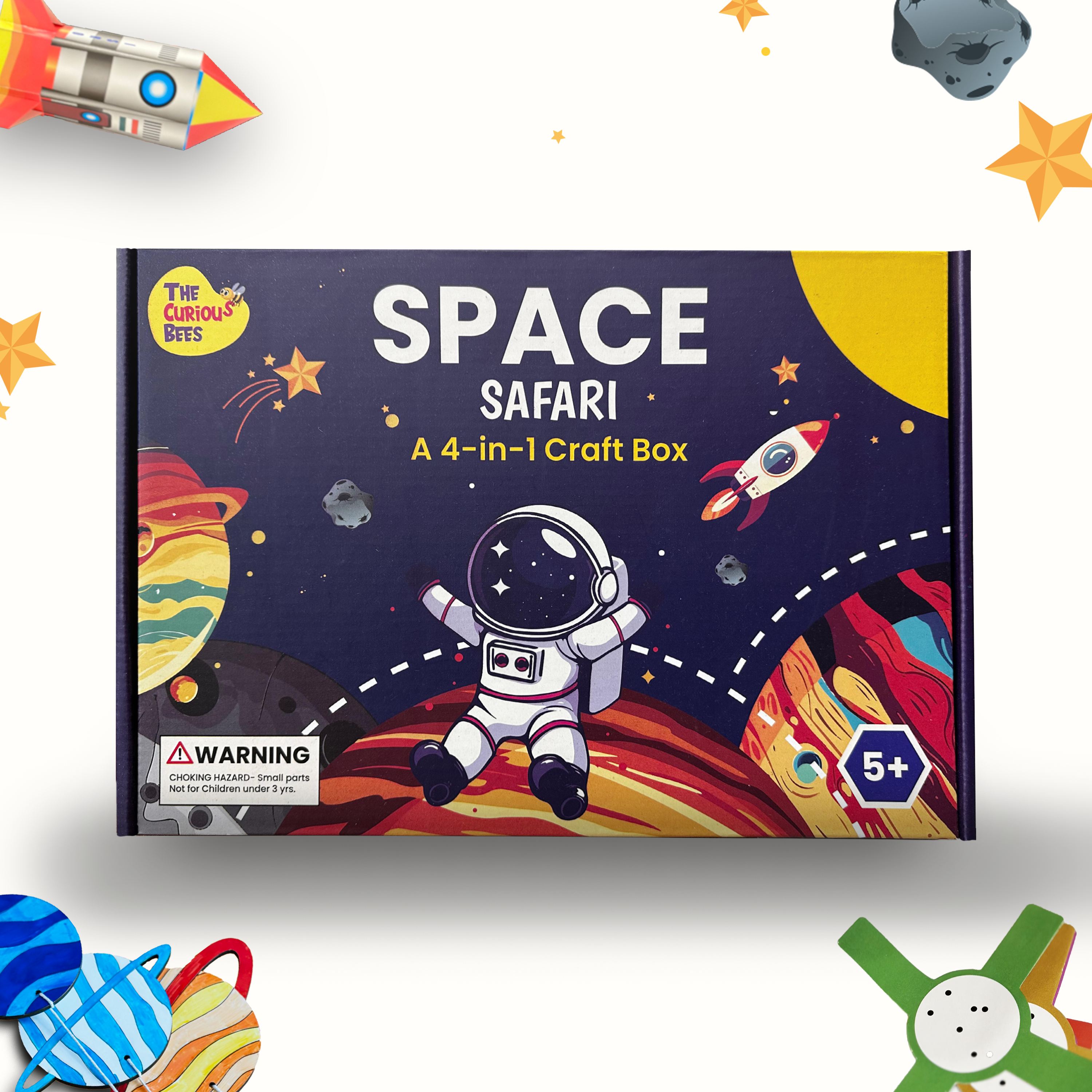 Space Safari : A 4-in-1 Craft Box